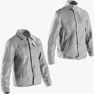 3D mesh jackets 5 - model