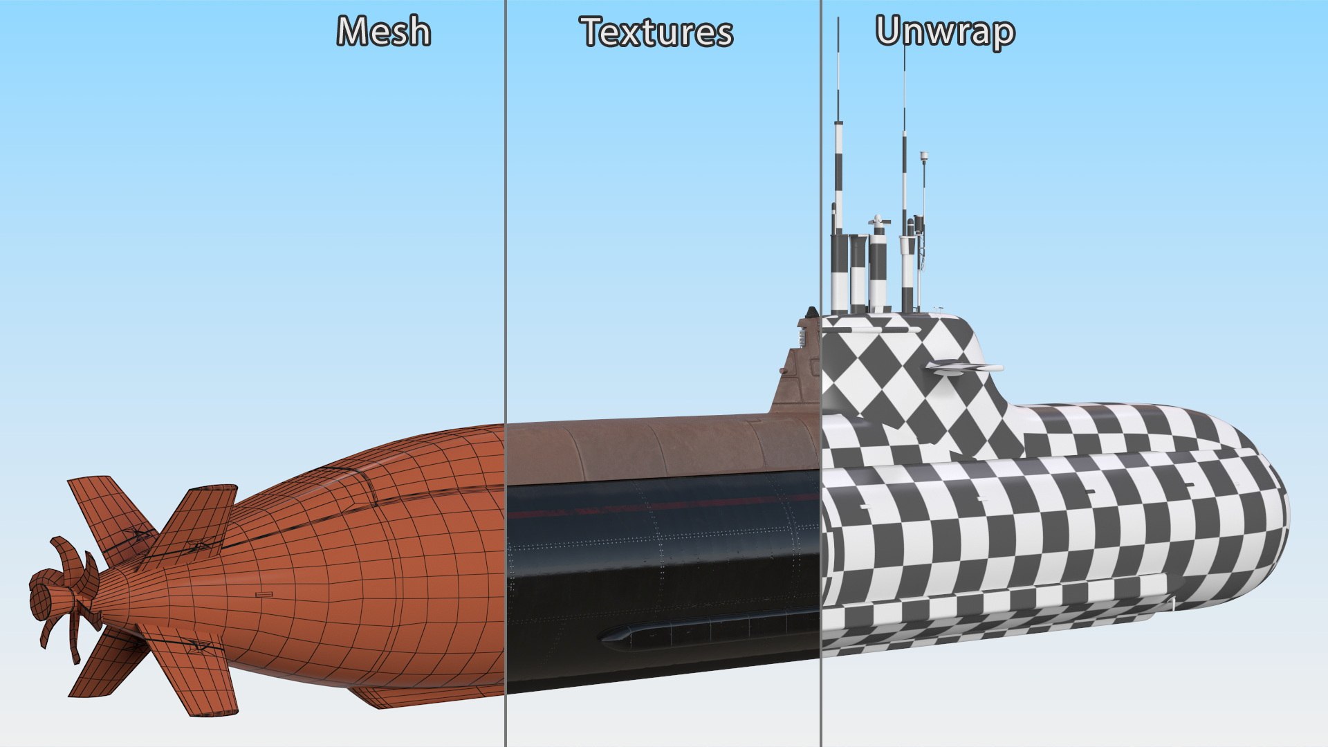 3D Diesel Electric Submarine HDW Class 212A Half Wet https://p.turbosquid.com/ts-thumb/er/LoWY2N/D8/dieselelectricsubmarinehdwclass212ahalfwet3dsmodel017/jpg/1683545329/1920x1080/fit_q87/f1b391b62acb57d0b706015253c49757b46db10e/dieselelectricsubmarinehdwclass212ahalfwet3dsmodel017.jpg