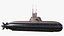 Diesel Electric Submarine HDW Class 212A Half Wet
