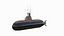 Diesel Electric Submarine HDW Class 212A Half Wet