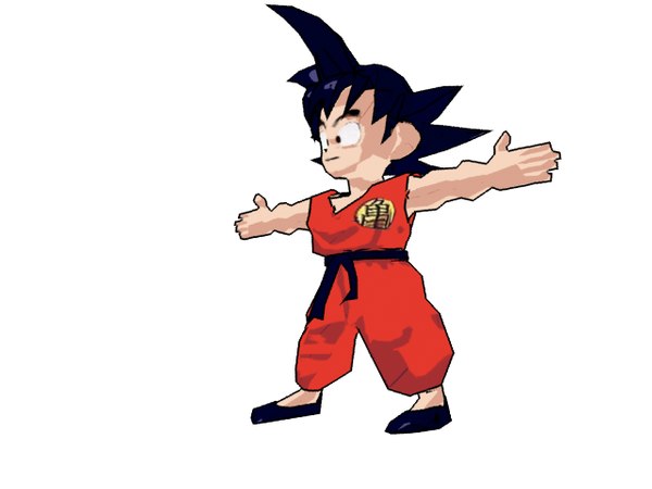 Desenho animado de Chibi Goku Dragon Ball Z - Angola