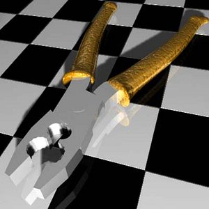 pliers 3d model