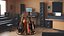 Round Multi Guitar Stand 3D model