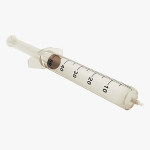 3D infusion pump syringe
