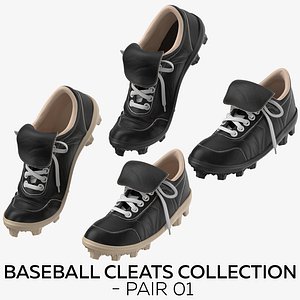3D baseball cleats - pair