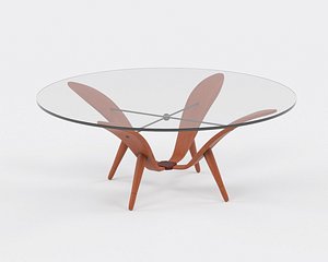 3d table rare modernist model