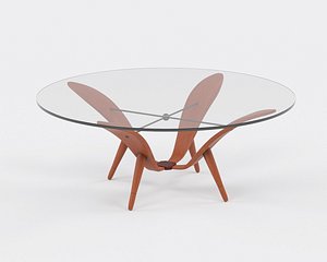 Very Rare Modernist Table in the Manner of Gio Ponti(1)