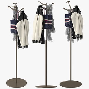3D model Battista Coat Rack