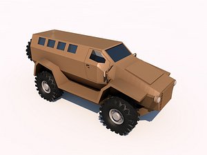 3d ambush mrap model