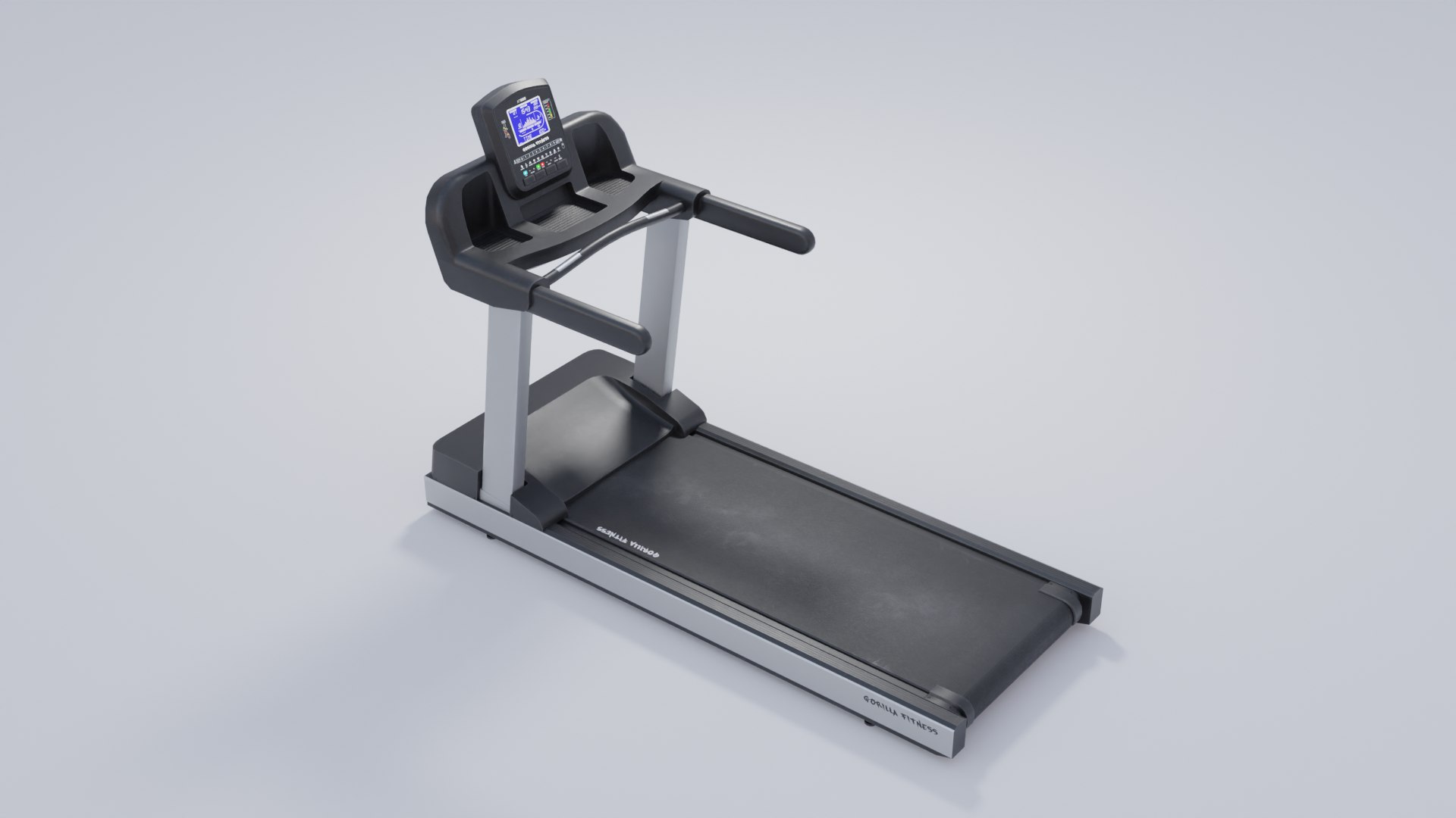 Treadmill 3D Model - TurboSquid 2033251