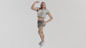 Strong girl