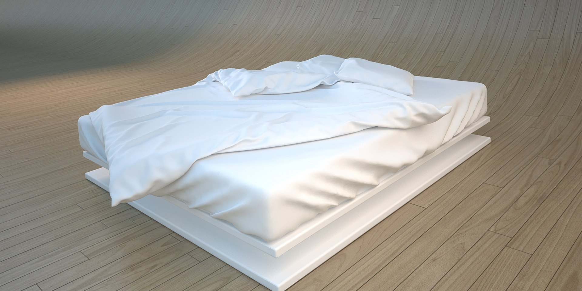 3dsmax Bed Sheets