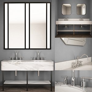 3D sink furniture washbasin