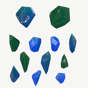 Crystal Set 3 3D model