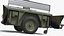 TFK250 Military Cooking Trailer Vehicle Folded