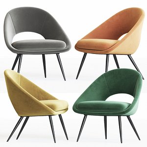 rendle modern partially open 3D model