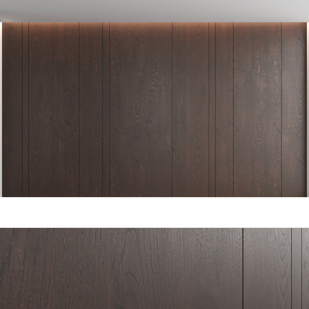 Wood Wall Panels 3D Model TurboSquid 1532209