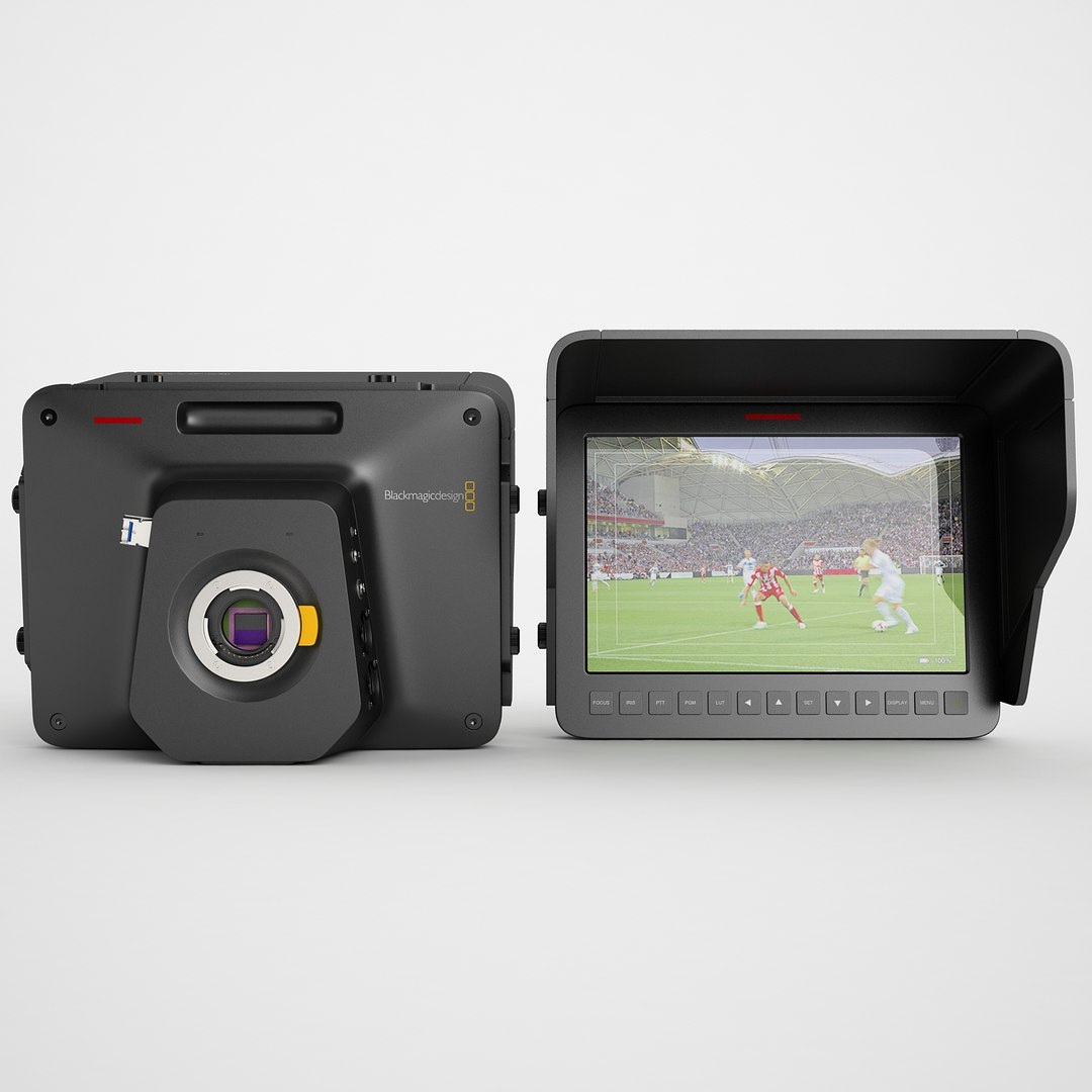 Blackmagic Studio Camera 3d 3ds