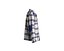 Mens shirt with check and solid fabric