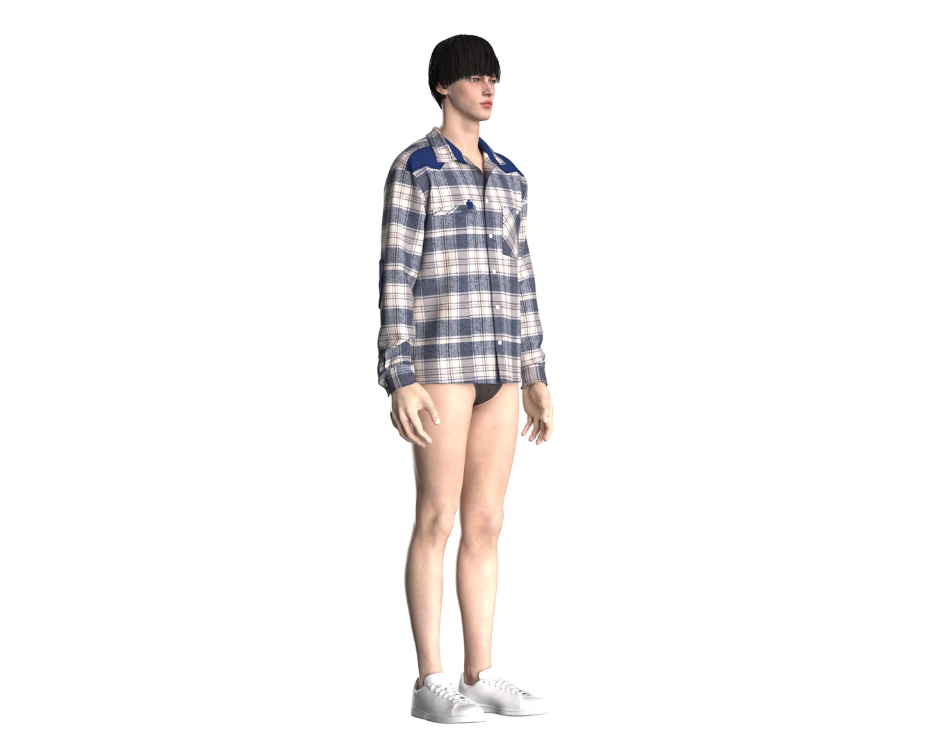 Mens shirt with check and solid fabric 3D model https://p.turbosquid.com/ts-thumb/er/mFn0D7/gU/mensshirtwithcheckandsolidfabric10/png/1754568849/1920x1080/fit_q87/5b38173f6b2f7dd0ca371c1b9433ef5fff0a3f40/mensshirtwithcheckandsolidfabric10.jpg
