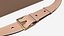 Women Shoulder Bag Light Brown Leather