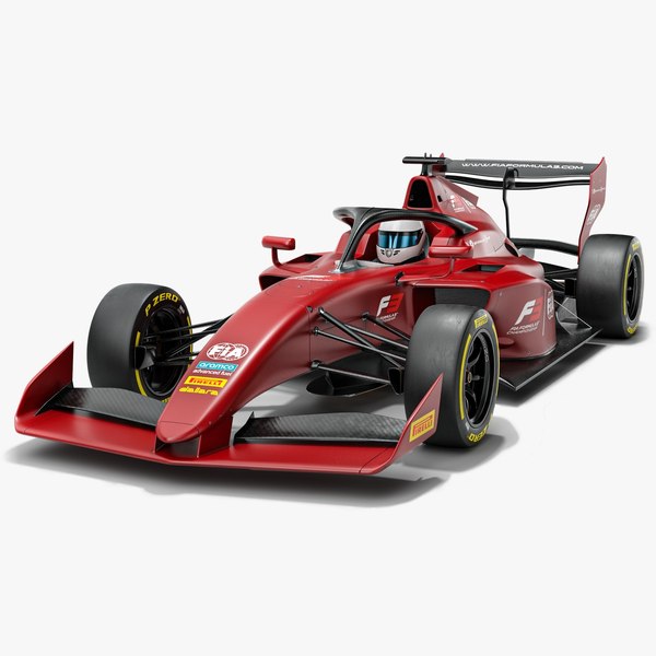 modelo 3d Coche de carreras de Fórmula 3 Dallara F3 2025 - TurboSquid ...