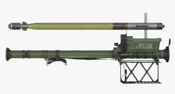 3d model fim-92 stinger set