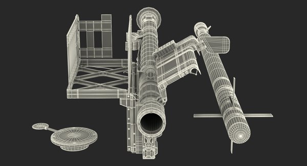 3d model fim-92 stinger set