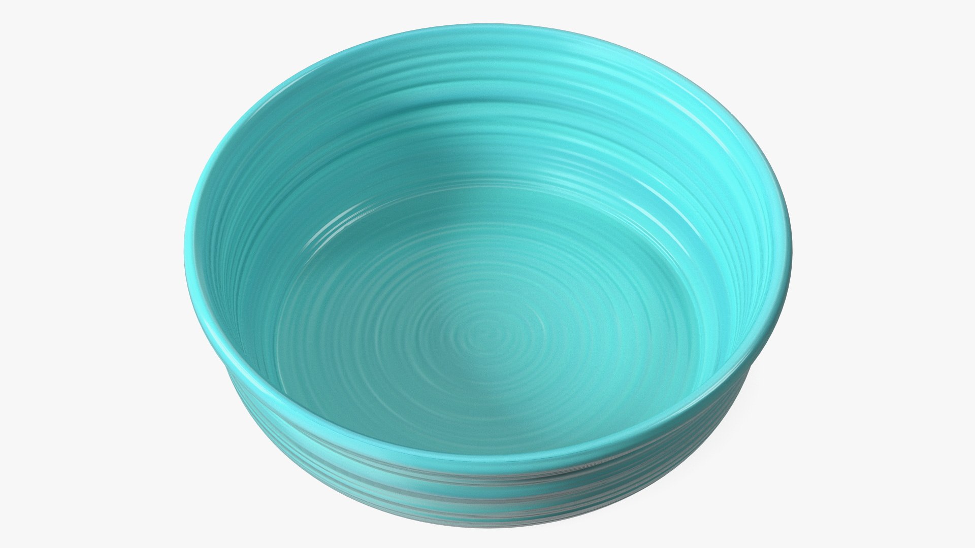 Cyan Pot 3D model preview