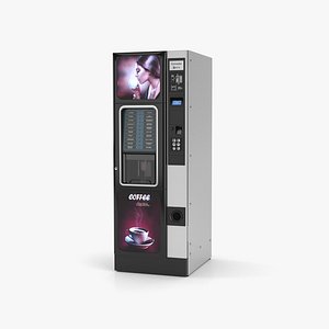 3D model Coffee Vending Machine