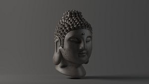 Bust Sculpture statue budda buddha buddhism meditation face head religion