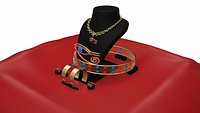 Horas Eye jewellery set