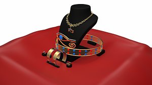 Horas Eye jewellery set