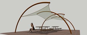 Canopy 3D model