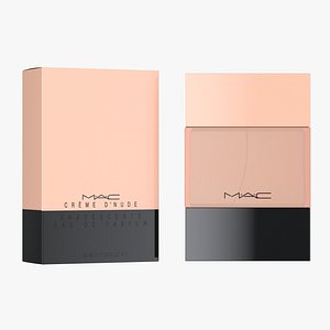 3D MAC Cosmetics Shadescents Creme de nude Perfume With Box model