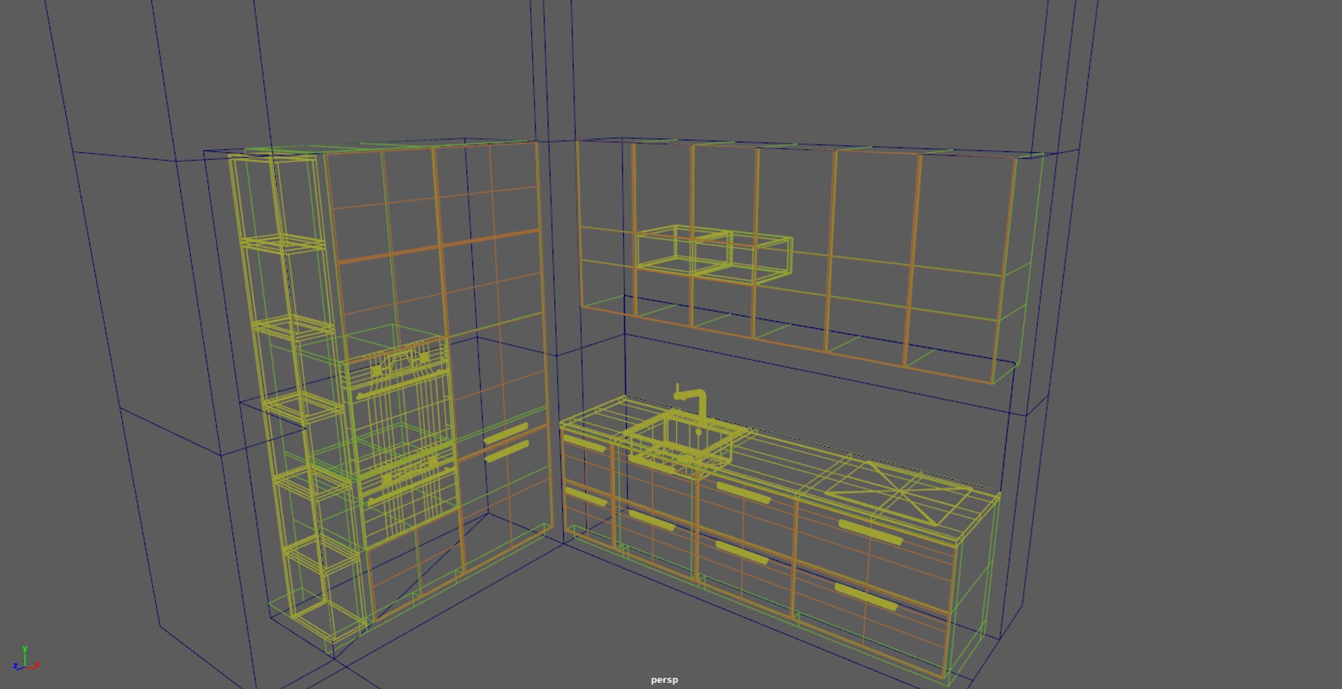 Modern Kitchen 3D - TurboSquid 1214495
