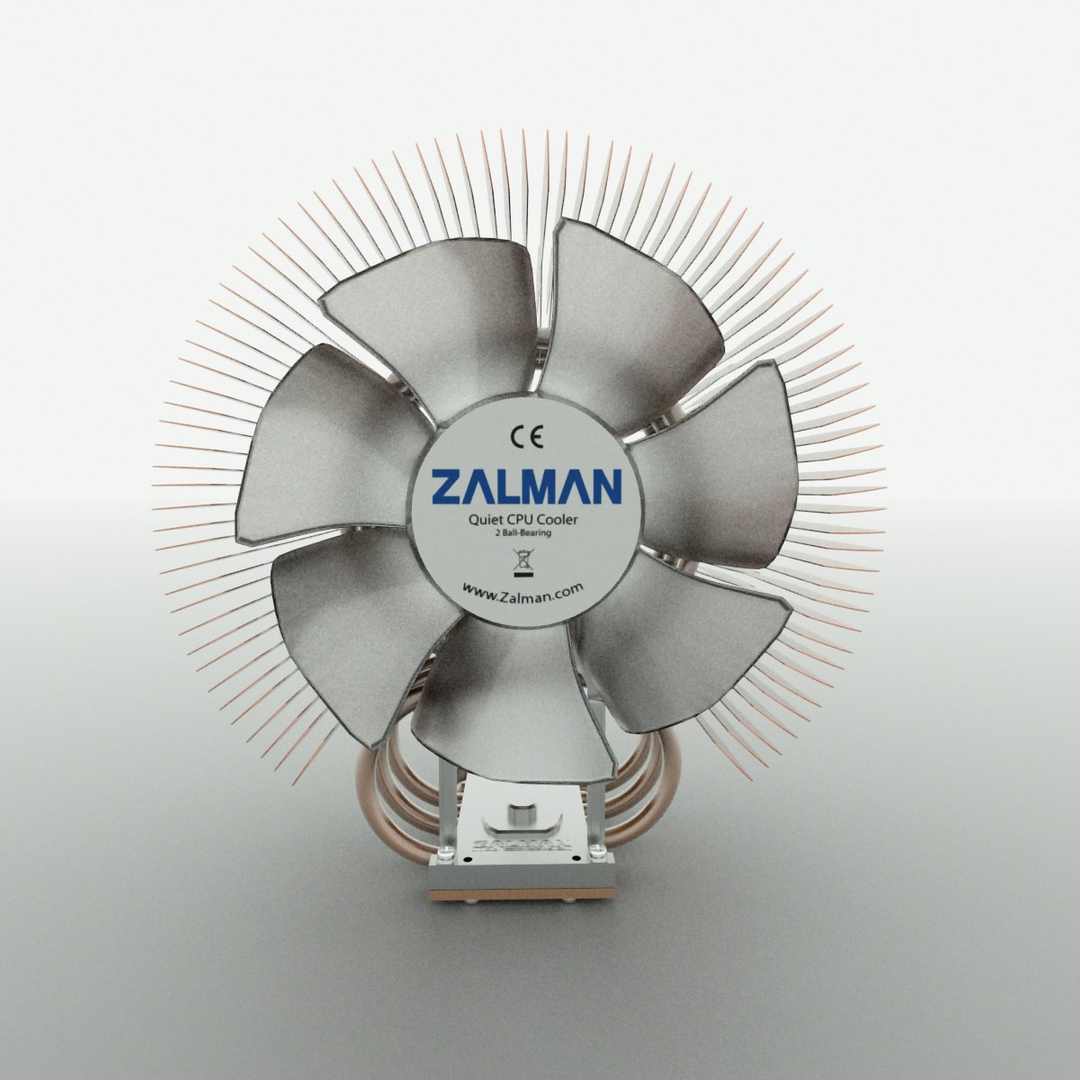 Zalman Cnps9500a 3d Obj