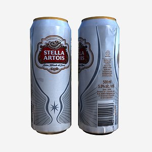 Stella Artois Beer Can