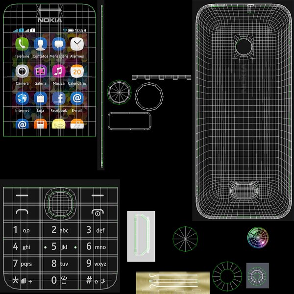 skema diagram nokia 1280 - Menerapkan Pengetahuan Skema D...