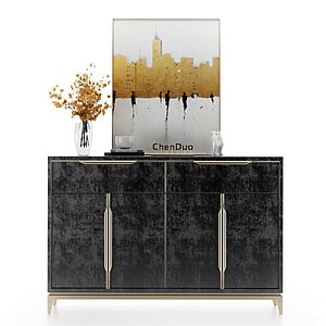 3D wood cabinetfurniture