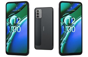 3D Nokia G42 Charcoal Low Poly model