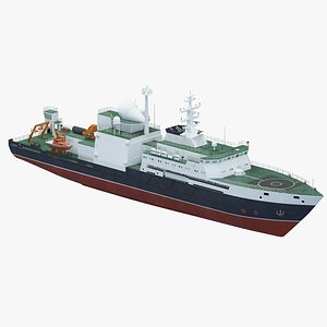 Oceanographic research vessel Yantar project 22010 Cruise