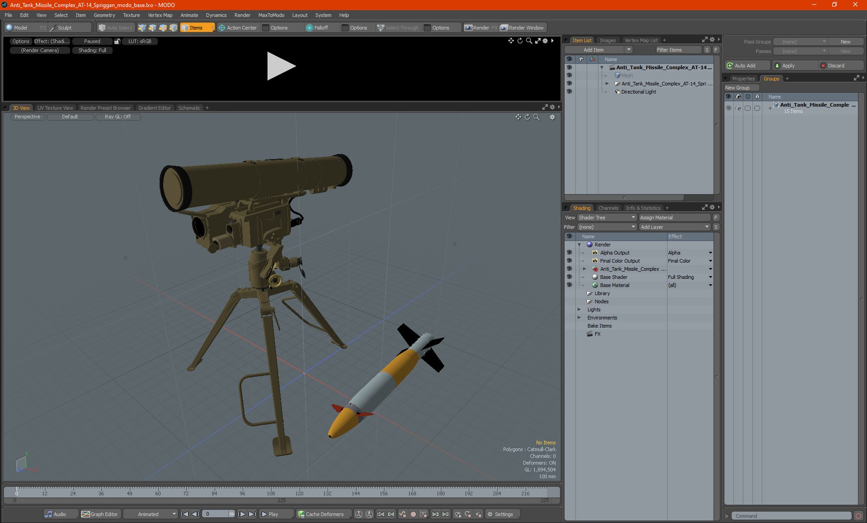 Anti Tank Missile Complex AT-14 Spriggan 3D model https://p.turbosquid.com/ts-thumb/es/SjJIUx/4z/antitankmissilecomplexat14sprigganvray3dmodel030/jpg/1668320687/1920x1080/fit_q87/ead51abd5ce80a229d86a011802b1c0661461411/antitankmissilecomplexat14sprigganvray3dmodel030.jpg