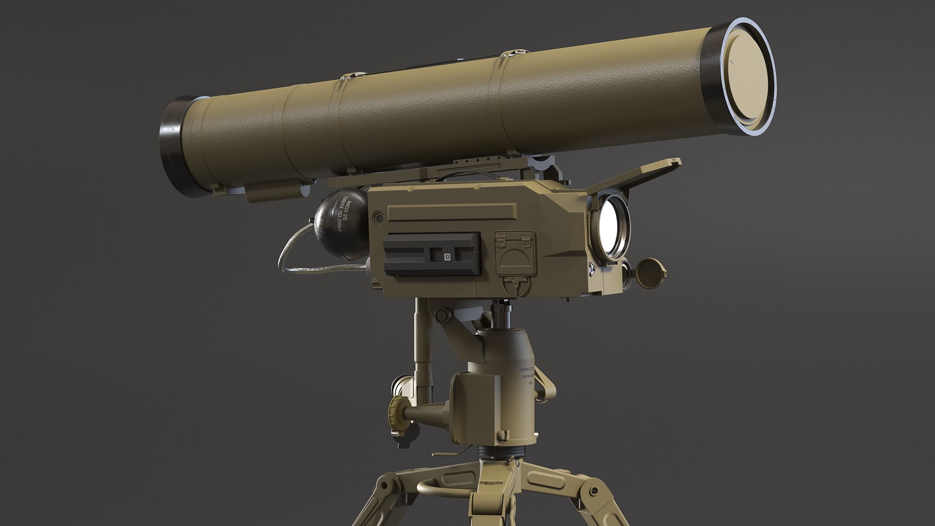 Anti Tank Missile Complex AT-14 Spriggan 3D model https://p.turbosquid.com/ts-thumb/es/SjJIUx/BG/antitankmissilecomplexat14sprigganvray3dmodel011/jpg/1668320612/1920x1080/fit_q87/47f5f538145138f4428fc72c8450a75ca6862306/antitankmissilecomplexat14sprigganvray3dmodel011.jpg