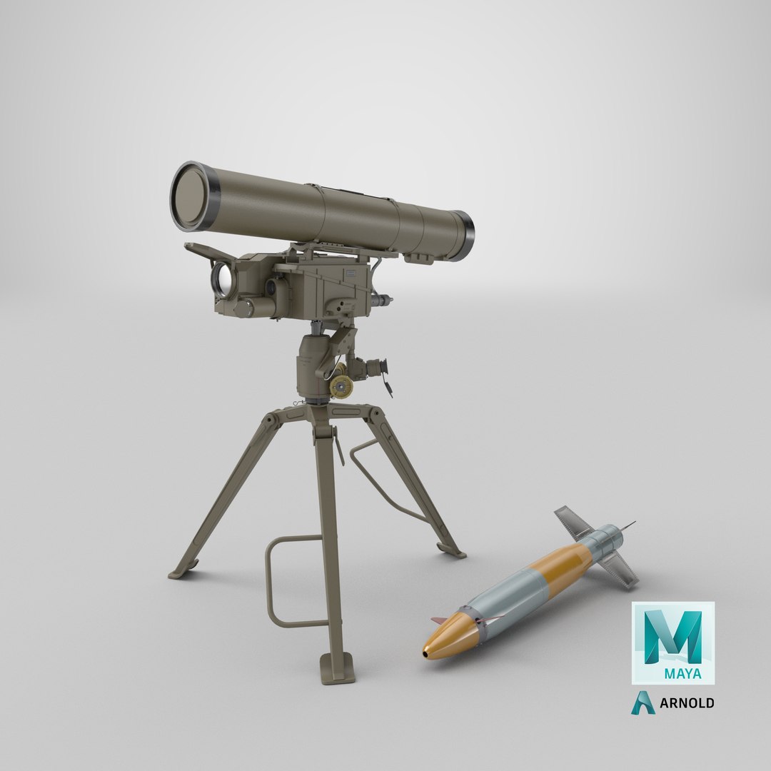 Anti Tank Missile Complex AT-14 Spriggan 3D model https://p.turbosquid.com/ts-thumb/es/SjJIUx/qd/stemcell_maya_arnold_render/png/1675112499/1920x1080/fit_q87/2bfe01676cb2e0a33bf49fa993edde21f88df39c/stemcell_maya_arnold_render.jpg