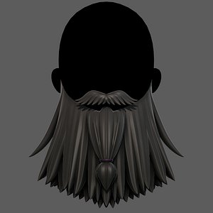 3D Beard V69 model