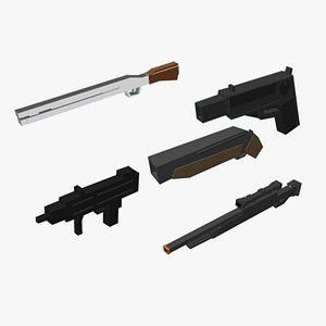 3D model Fire arms