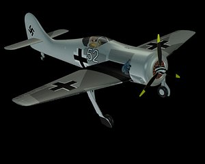 Focke Wulf FW 190 (landed with pilot)