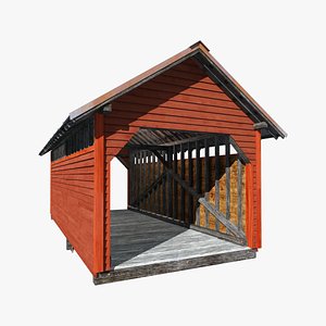 covered bridge model