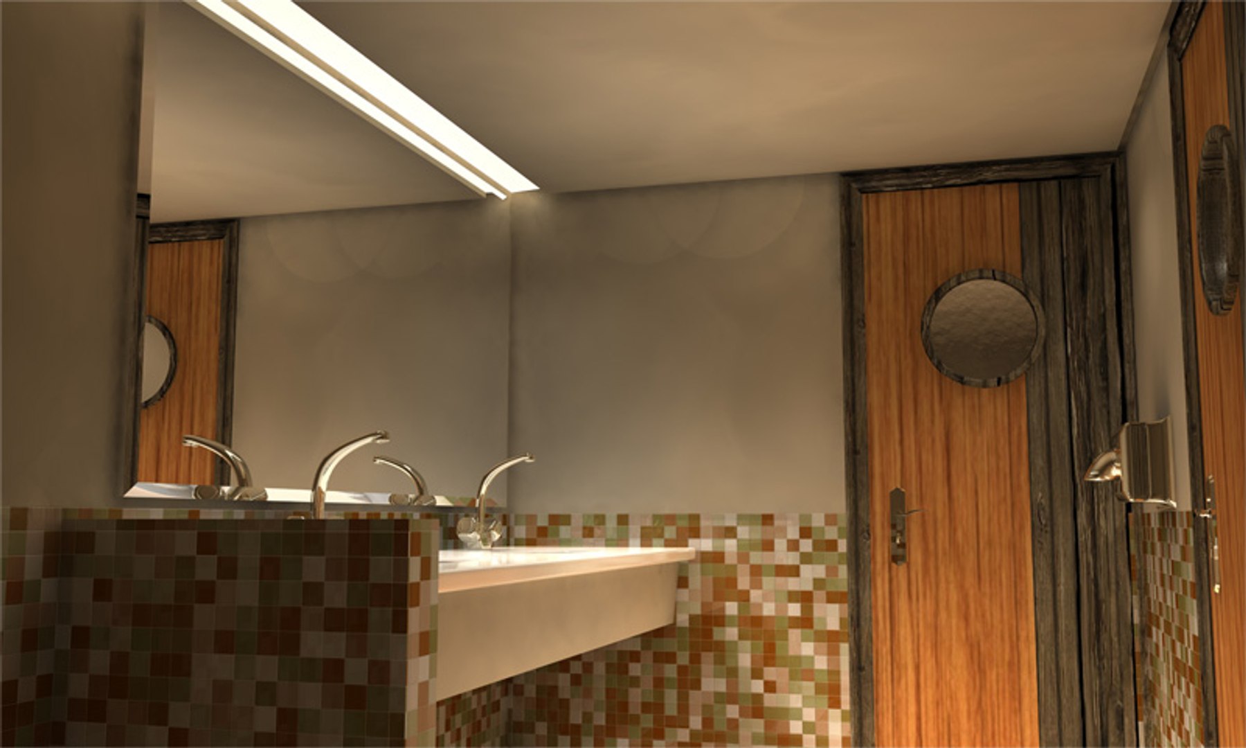 Bathroom 3D Model - TurboSquid 420631